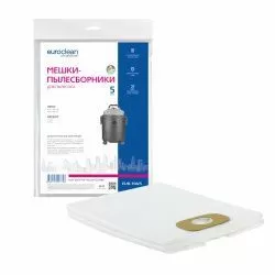 Мешки-пылесборники Euroclean синтетические 5 шт для DEKO, DENZEL, FINEPOWER и др.