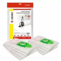 Мешки-пылесборники Ozone синтетические 8 шт для BORK