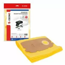 Мешки-пылесборники Ozone бумажные 5 шт для FESTOOL