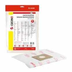 Мешки-пылесборники Ozone синтетические 3 шт для TEAM, AFK, SHIVAKI и др.