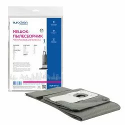 Мешок-пылесборник Euroclean многоразовый с текстильной застежкой для CLEANFIX, COLUMBUS, HAKO и др.