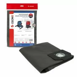 Мешок-пылесборник Ozone многоразовый на молнии для BOSCH, HAMMER, HAMMERFLEX и др.