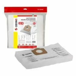 Мешки-пылесборники Ozone синтетические 12 шт + 2 микрофильтра для CONTI, FIRSTLINE, MOBILO и др.