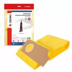 Мешки-пылесборники Ozone бумажные 5 шт для MINUTEMAN, SANTOEMMA