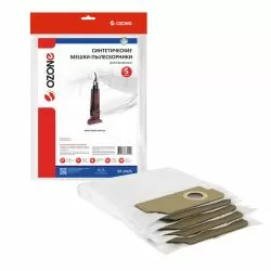 Мешки-пылесборники Ozone синтетические 5 шт для MINUTEMAN, SANTOEMMA