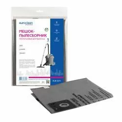 Мешок-пылесборник Euroclean многоразовый с текстильной застежкой для CLEANFIX, TASKI, TENNANT