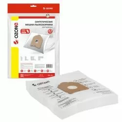 Мешки-пылесборники Ozone синтетические 12 шт + 2 микрофильтра для LG