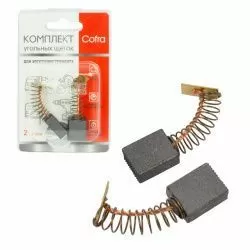 Комплект щеток угольных Cofra для электроинструмента, 2 шт для ИНТЕРСКОЛ