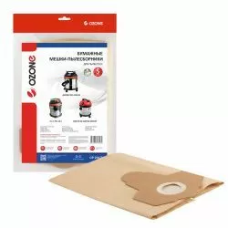 Мешки-пылесборники Ozone бумажные 5 шт для BENNETT, FAVOURITE, FINEPOWER и др.