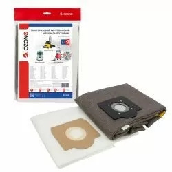 Мешок-пылесборник Ozone многоразовый на молнии для AEG, ANNOVI REVERBERI, BOSCH и др.