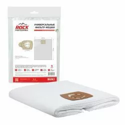 Универсальные синтетические фильтр-мешки Rock Professional, диаметр фланца 58-70 мм, до 72 л, 5 шт