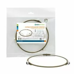 Кольцо вращения тарелки Eurokitchen для СВЧ-печи, диаметр кольца 180 мм, диаметр ролика 14 мм