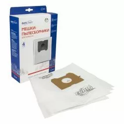 Мешки-пылесборники Euroclean синтетические 4 шт для PHILIPS