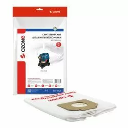 Мешки-пылесборники Ozone синтетические 3 шт для BOSCH