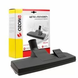 Щетка для пылесоса "Пол-ковер" Ozone с металлической подошвой 270х95 мм, под трубку 35 мм