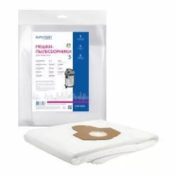 Мешки-пылесборники Euroclean синтетические 5 шт для BAUMASTER, BENNETT, DENZEL и др.
