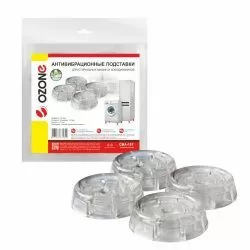 Антивибрационные подставки Ozone CMA-15T, прозрачные круглые