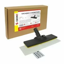 Насадка для пароочистителя Ozone для пола с салфеткой для KARCHER