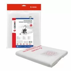 Мешки-пылесборники Ozone синтетические для работы с тяжелым мусором 5 шт для KARCHER