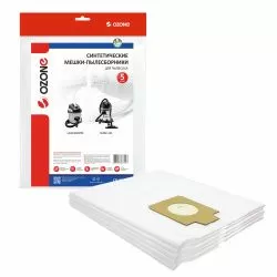 Мешки-пылесборники Ozone синтетические, 5 шт для LAVOR, RUPES