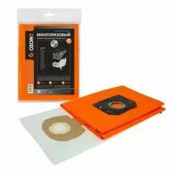 Мешок-пылесборник Ozone многоразовый c высокой степенью защиты HEPA-фильтра, с текстильной застежкой для MAKITA