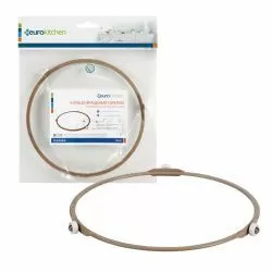 Кольцо вращения тарелки Eurokitchen для СВЧ-печи, диаметр кольца 222 мм, диаметр ролика 15 мм