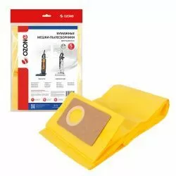 Мешки-пылесборники Ozone бумажные 5 шт для ELECTROLUX, HAKO, LINDHAUS и др.