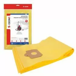 Мешки-пылесборники Ozone бумажные 5 шт для CLEANFIX