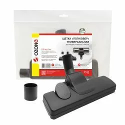 Универсальная щетка для пылесоса "Пол-ковер" Ozone с металлической подошвой, под трубку 32 и 35 мм