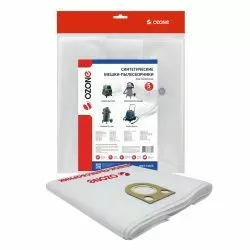 Мешки-пылесборники Ozone синтетические 5 шт для BOSCH, EIBENSTOCK, ELITECH и др.