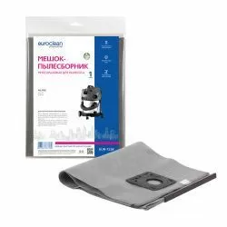 Мешок-пылесборник Euroclean многоразовый с пластиковым зажимом для NILFISK