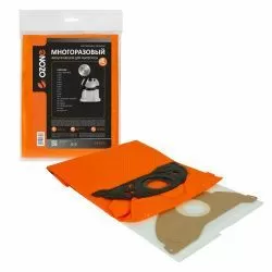 Фильтр-мешок Ozone многоразовый c высокой степенью защиты HEPA-фильтра, с текстильной застежкой для KARCHER