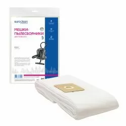Мешки-пылесборники Euroclean синтетические 5 шт для BOSCH