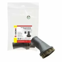 Универсальная насадка для пылесоса Ozone для мебели с синтетическим ворсом, под трубку 32 и 35 мм