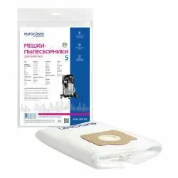 Мешки-пылесборники Euroclean синтетические 5 шт для AFC, ANNOVI REVERBERI, BORT и др.