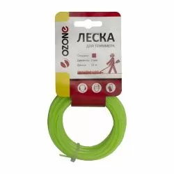 Леска Ozone 2,0 мм квадратное сечение, 15 м