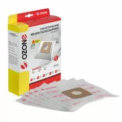 Мешки-пылесборники Ozone синтетические 5 шт для AFK, DAEWOO, DIRT DEVIL и др.