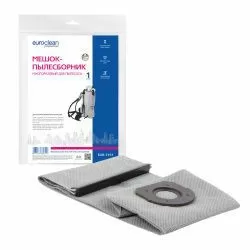 Мешок-пылесборник Euroclean многоразовый с пластиковым зажимом для FIORENTINI