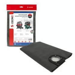 Мешок-пылесборник Ozone многоразовый на молнии для FELISATTI, KRESS, METABO и др.