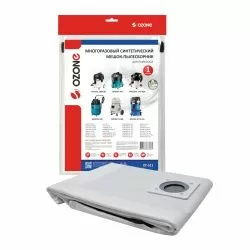 Мешок-пылесборник Ozone многоразовый для BOSCH, CHAO BAO, COMAC и др.