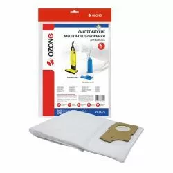 Мешки-пылесборники Ozone синтетические 5 шт для CLEANFIX, COLUMBUS, HAKO и др.