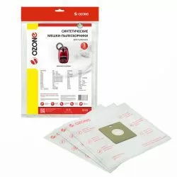 Мешки-пылесборники Ozone синтетические 3 шт для SAMSUNG