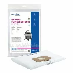 Мешки-пылесборники Euroclean синтетические 5 шт для CLEANFIX, COLUMBUS, TASKI