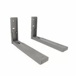 Кронштейн настенный Eurokitchen для СВЧ-печи, серебристый