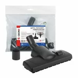 Универсальная щетка для профессионального пылесоса "Пол-ковер" Ozone с подошвой 270х100 мм, под трубку 32 и 35 мм