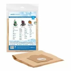 Мешки-пылесборники Airpaper бумажные 3 шт для AFC, ANNOVI REVERBERI, BORT и др.