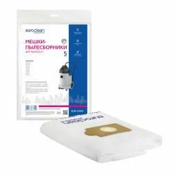 Мешки-пылесборники Euroclean синтетические 5 шт для NUMATIC
