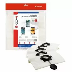 Мешки-пылесборники Ozone бумажные 5 шт для GISOWATT, MAKITA