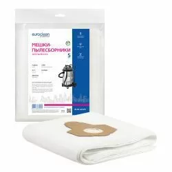Мешки-пылесборники Euroclean синтетические 5 шт для FUBAG, P.I.T., ДИОЛД и др.