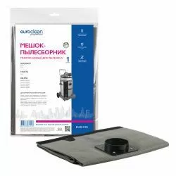 Мешок-пылесборник Euroclean многоразовый с текстильной застежкой для GISOWATT, MAKITA, NILFISK